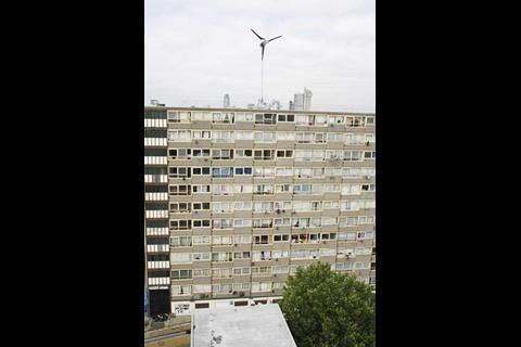 Southwark council wind turbine